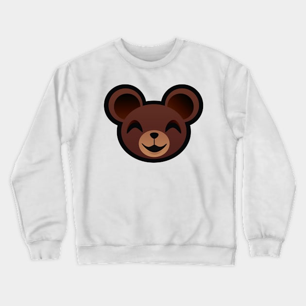 Teddy Bear Crewneck Sweatshirt by AliceQuinn